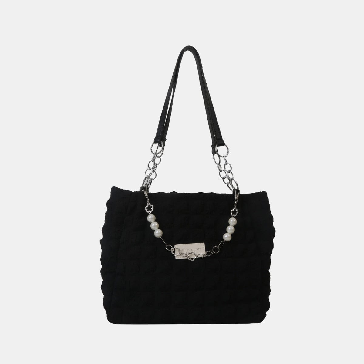 Bubble Textured Tote Bag - Trendsi