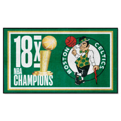 Boston Celtics Dynasty 3ft. x 5ft. Plush Area Rug - Boston Celtics