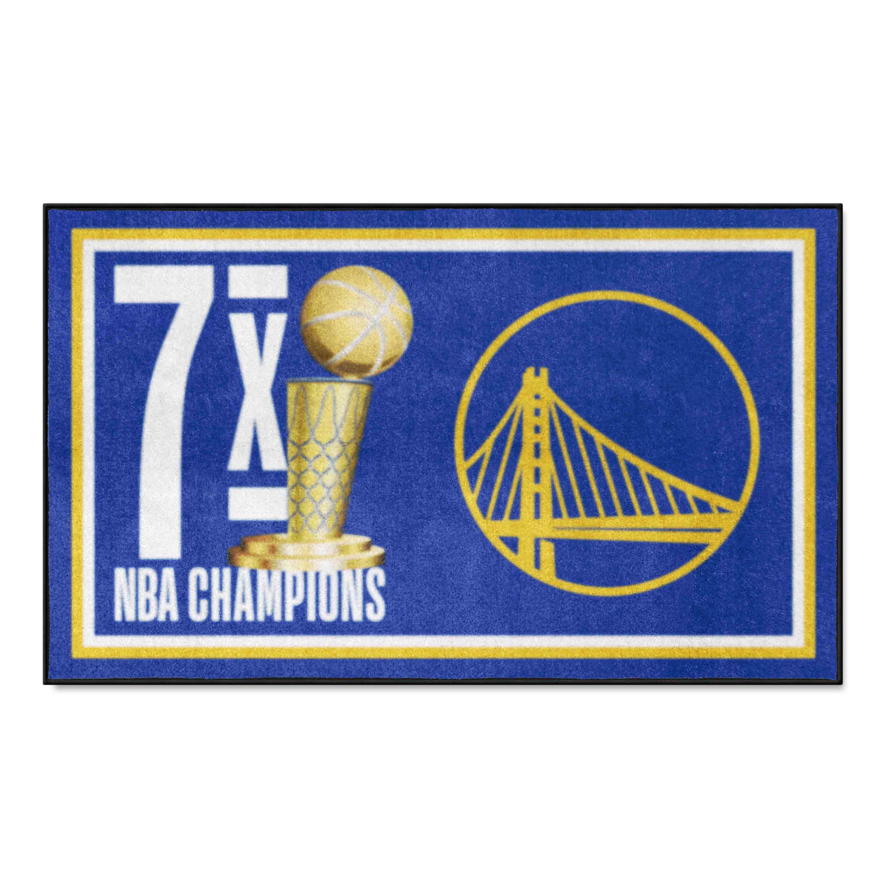 Golden State Warriors Dynasty 3ft. x 5ft. Plush Area Rug