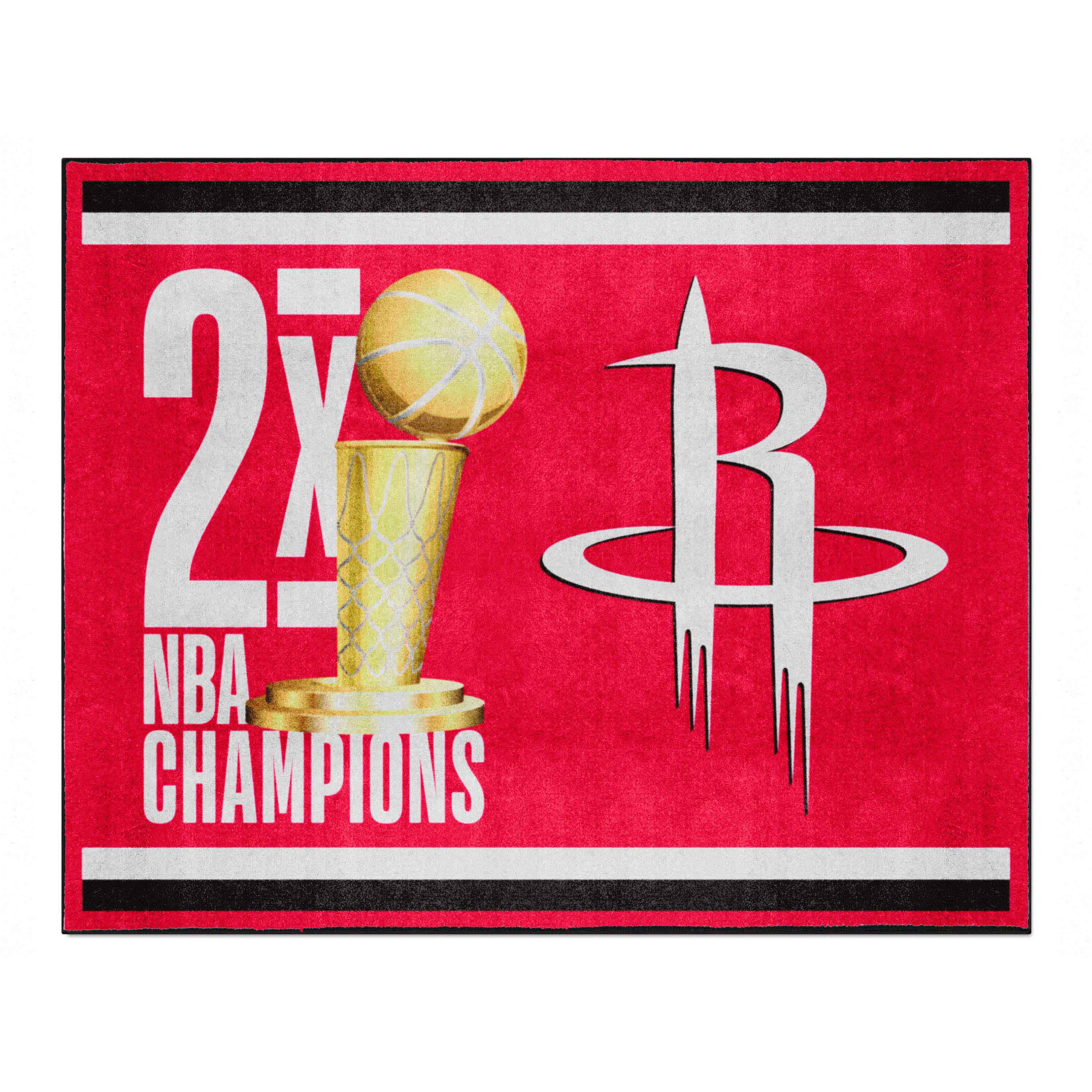 Houston Rockets Dynasty 8ft. x 10ft. Plush Area Rug - Houston Rockets