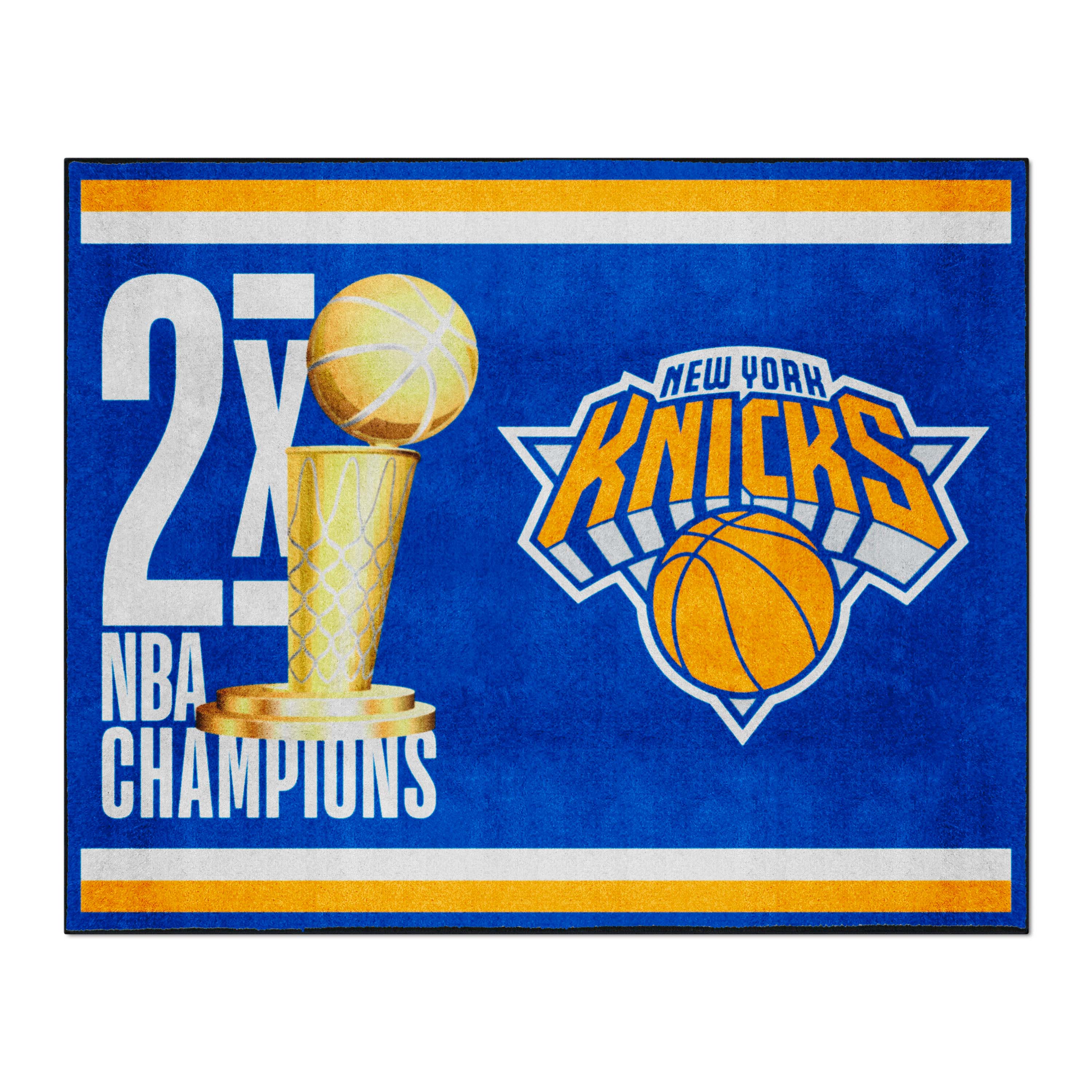 New York Knicks Dynasty 8ft. x 10ft. Plush Area Rug - New York Knicks