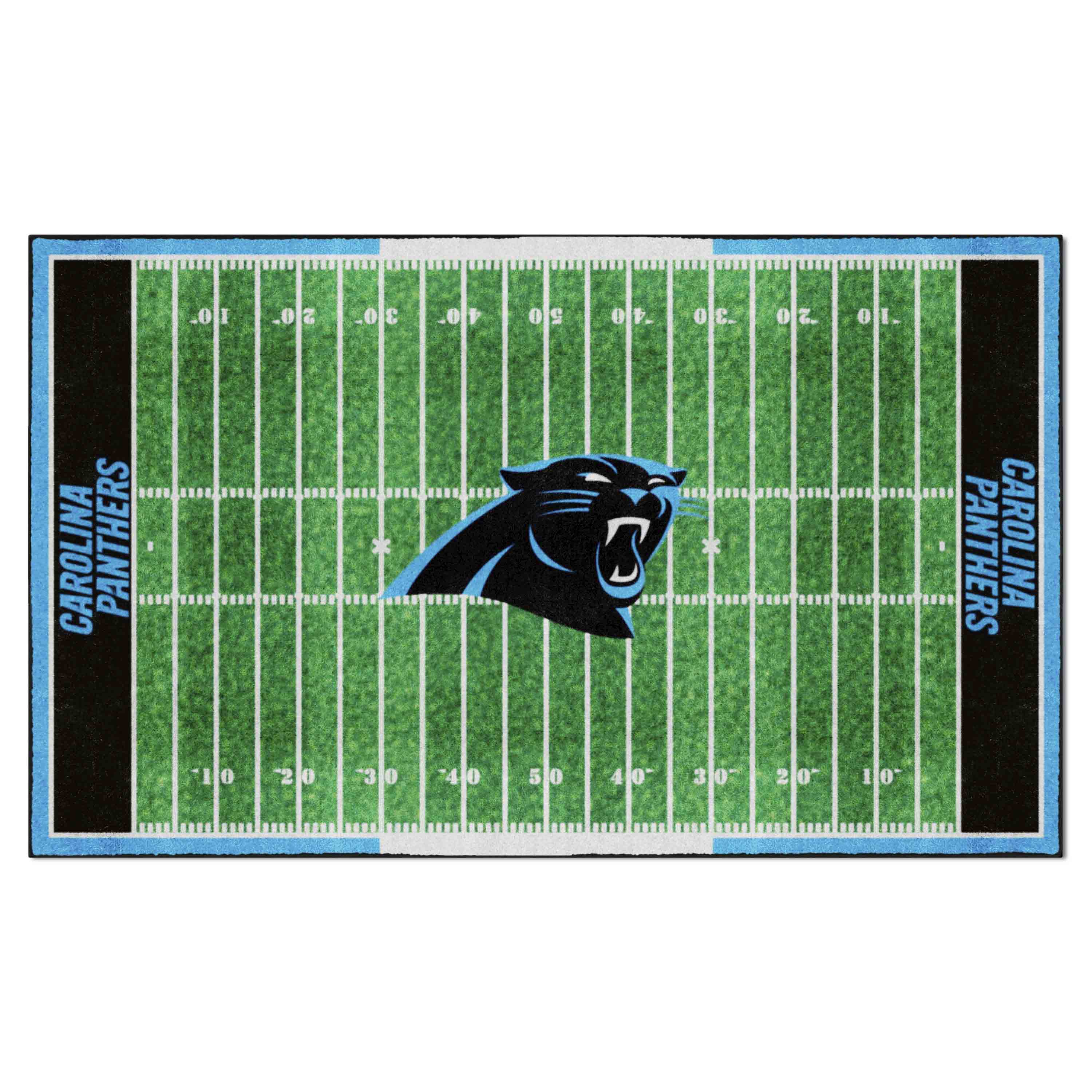 Carolina Panthers 6 ft. x 10 ft. Plush Area Rug - Carolina Panthers