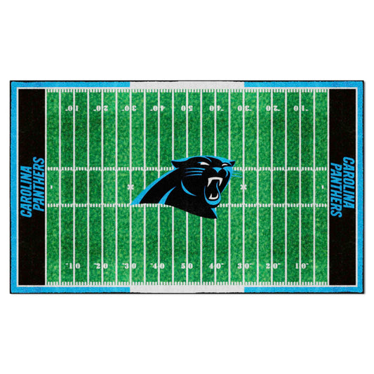 Carolina Panthers 6 ft. x 10 ft. Plush Area Rug - Carolina Panthers