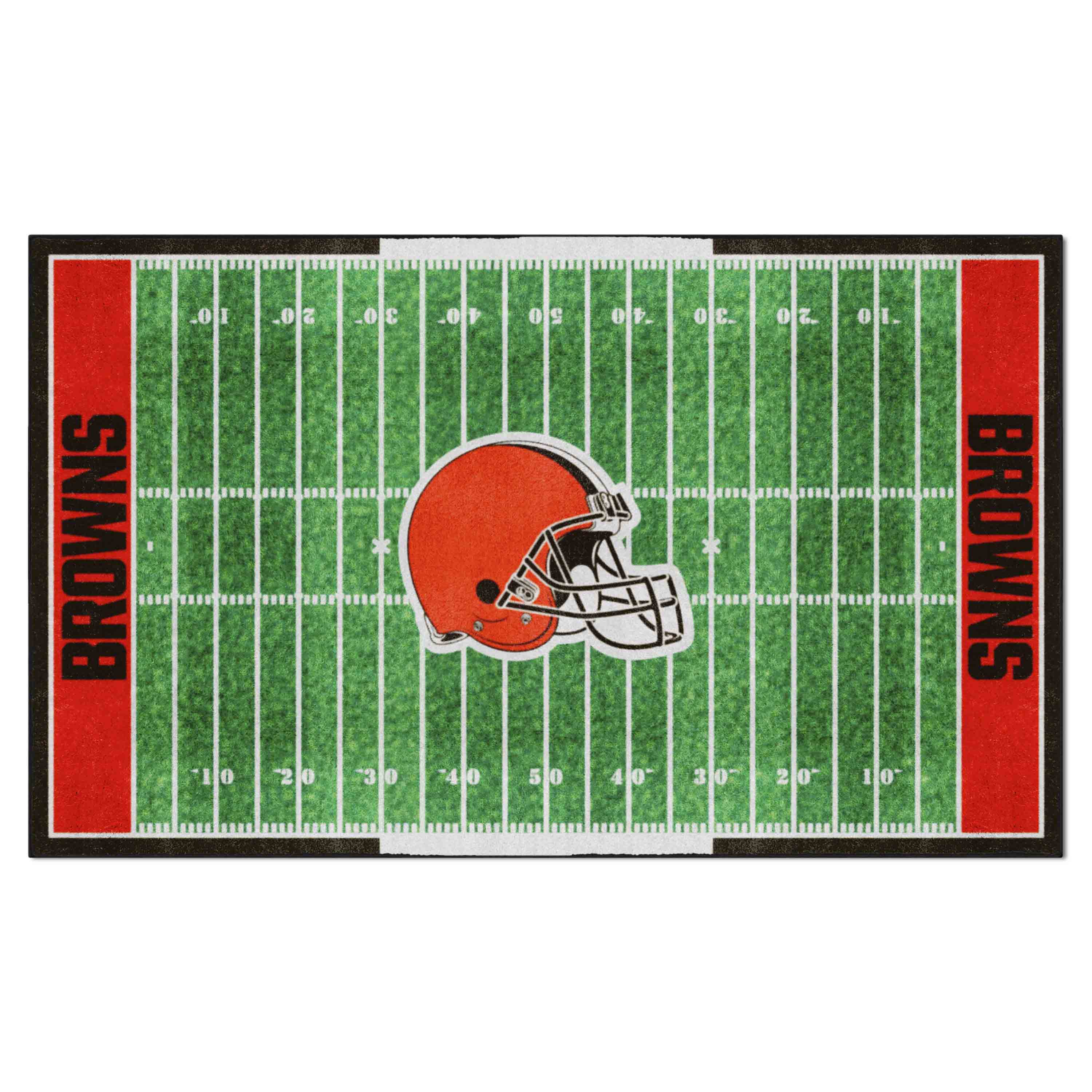 Cleveland Browns 6 ft. x 10 ft. Plush Area Rug