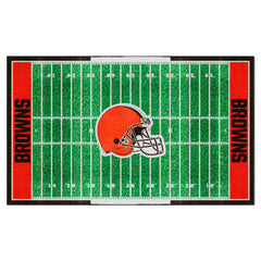 Cleveland Browns 6 ft. x 10 ft. Plush Area Rug