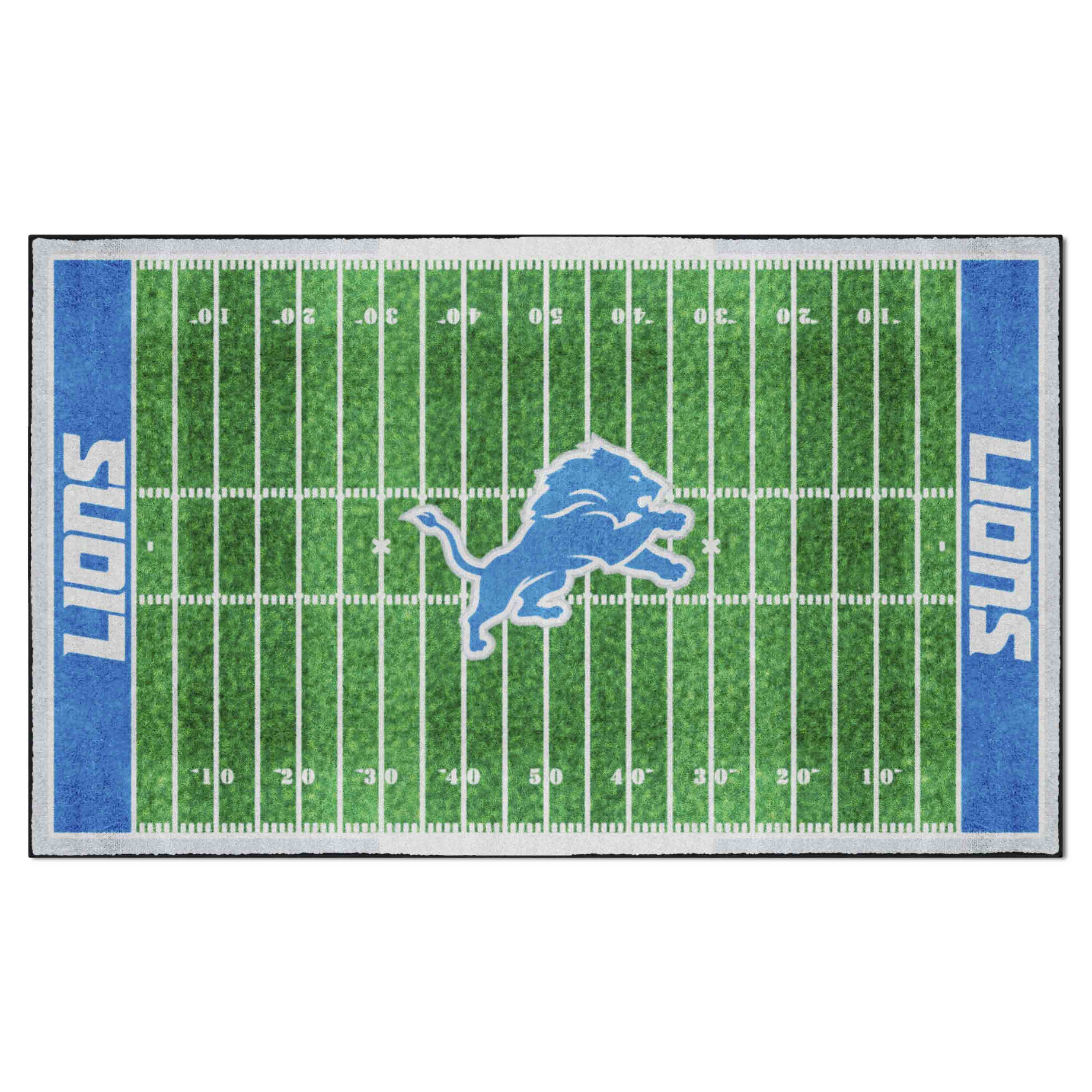 Detroit Lions 6 ft. x 10 ft. Plush Area Rug