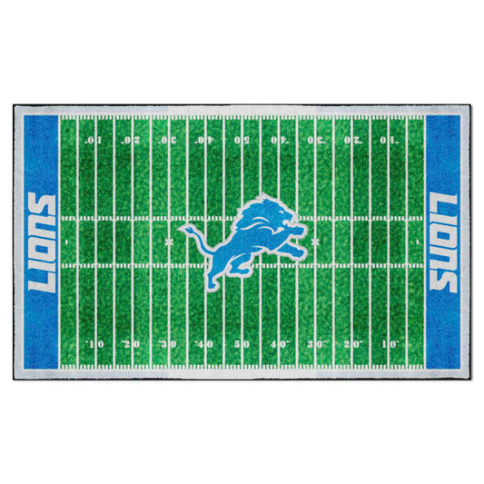 Detroit Lions 6 ft. x 10 ft. Plush Area Rug