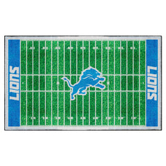 Detroit Lions 6 ft. x 10 ft. Plush Area Rug