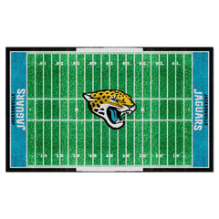 Jacksonville Jaguars 6 ft. x 10 ft. Plush Area Rug