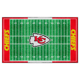 Kansas City Chiefs 6 ft. x 10 ft. Plush Area Rug