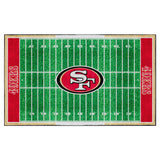 San Francisco 49ers 6 ft. x 10 ft. Plush Area Rug - San Francisco 49ers