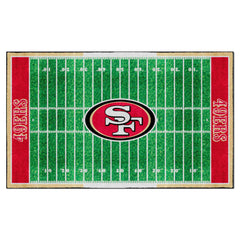 San Francisco 49ers 6 ft. x 10 ft. Plush Area Rug - San Francisco 49ers