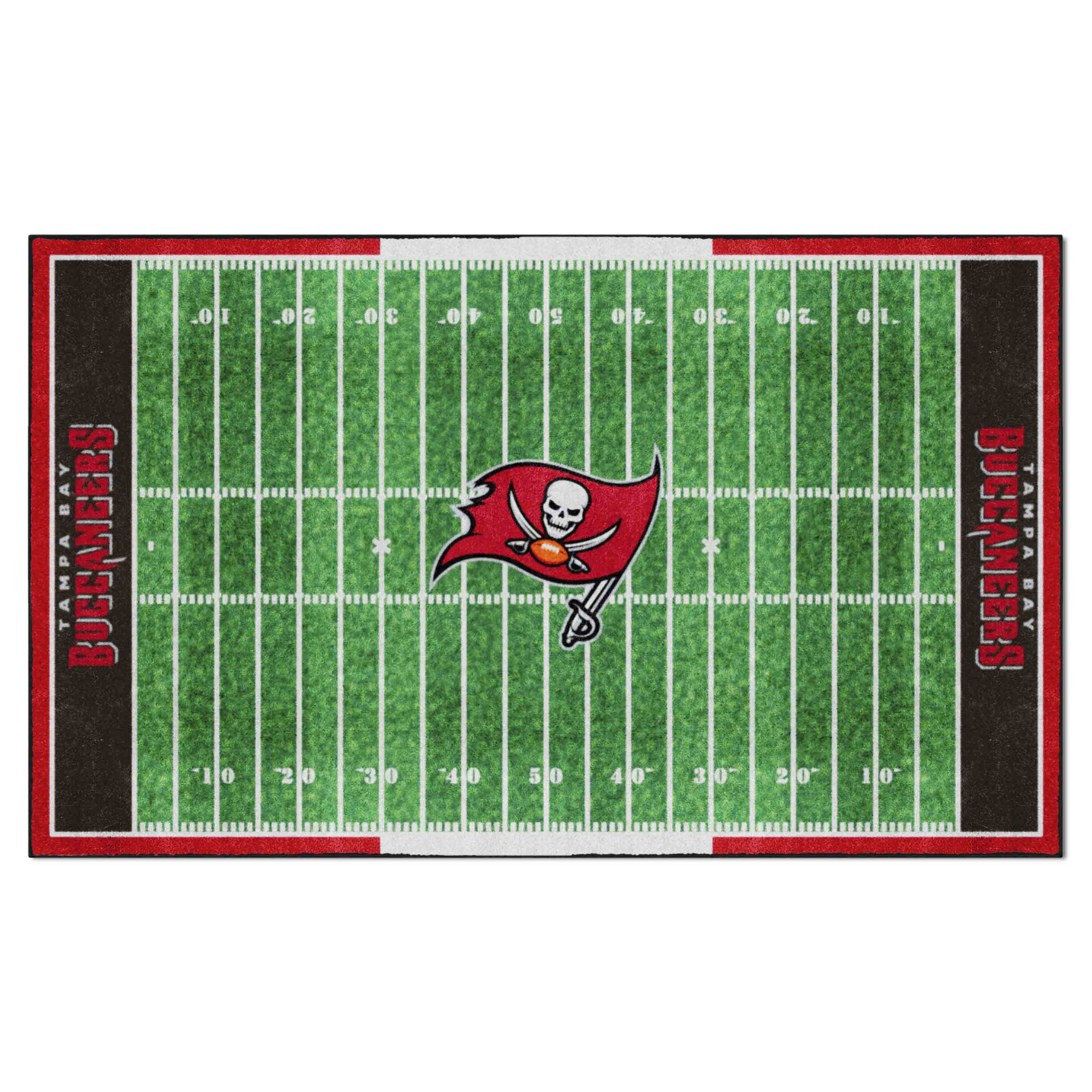 Tampa Bay Buccaneers 6 ft. x 10 ft. Plush Area Rug