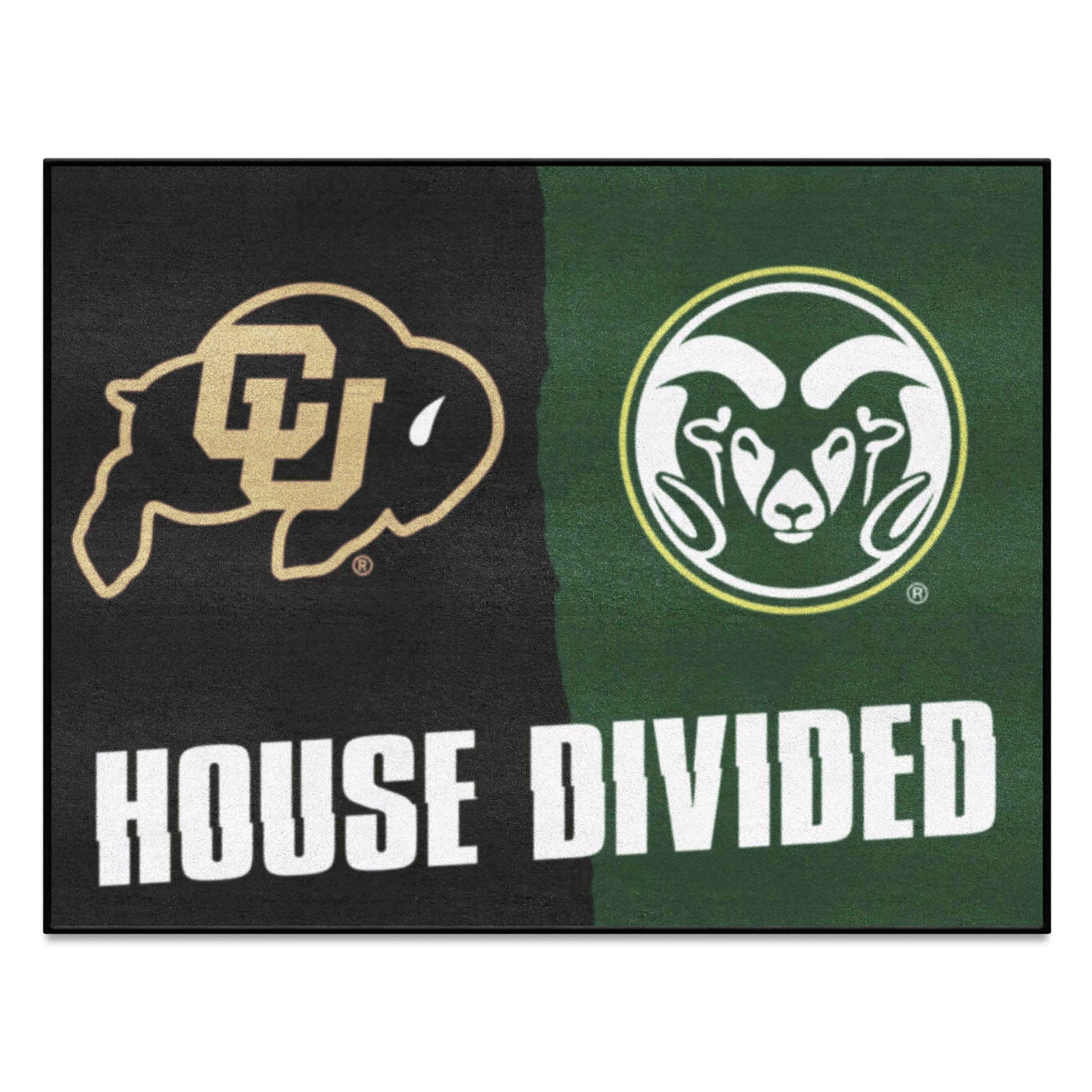 Colorado / Colorado State House Divided Rug - 34 in. x 42.5 in. - House Divided - Colorado / Colorado State