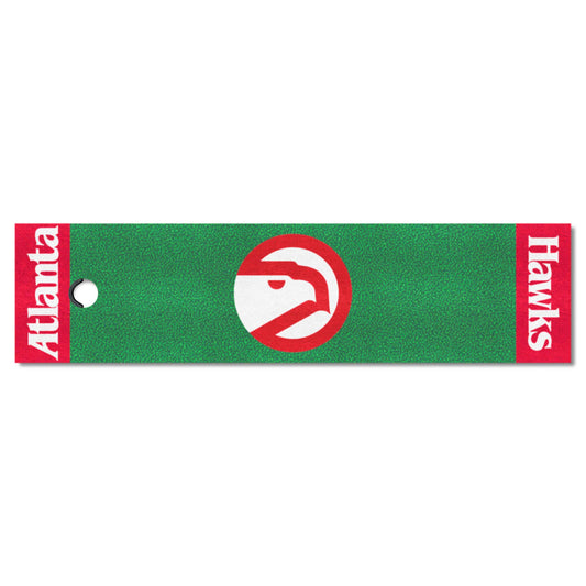 NBA Retro Atlanta Hawks Putting Green Mat - 1.5ft. x 6ft.