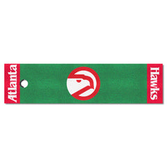 NBA Retro Atlanta Hawks Putting Green Mat - 1.5ft. x 6ft. - Atlanta Hawks