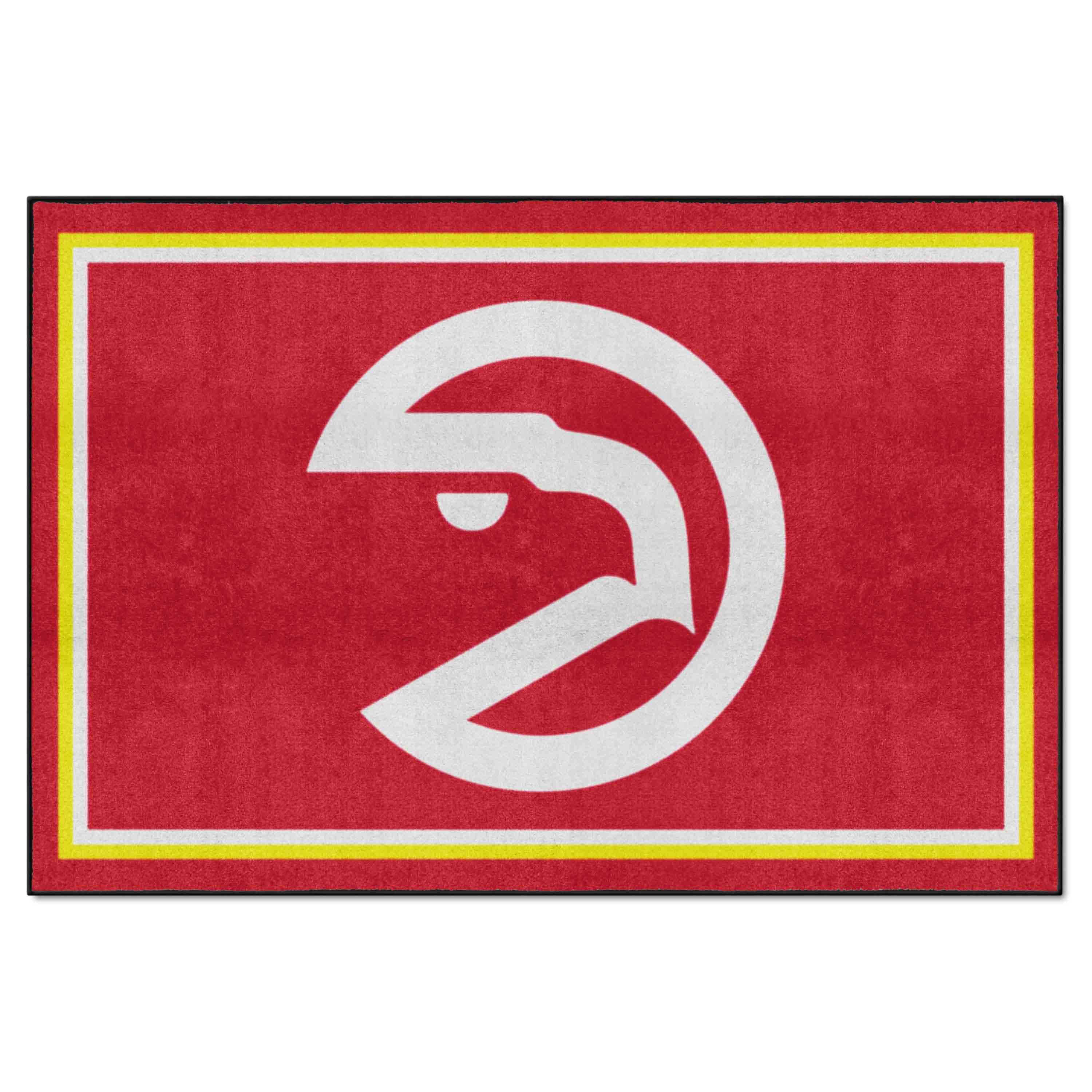 NBA Retro Atlanta Hawks 5ft. x 8 ft. Plush Area Rug - Atlanta Hawks