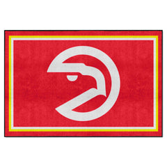 NBA Retro Atlanta Hawks 5ft. x 8 ft. Plush Area Rug - Atlanta Hawks