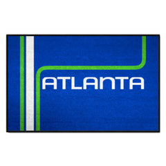 NBA Retro Atlanta Hawks Starter Mat Accent Rug - 19in. x 30in. - Atlanta Hawks