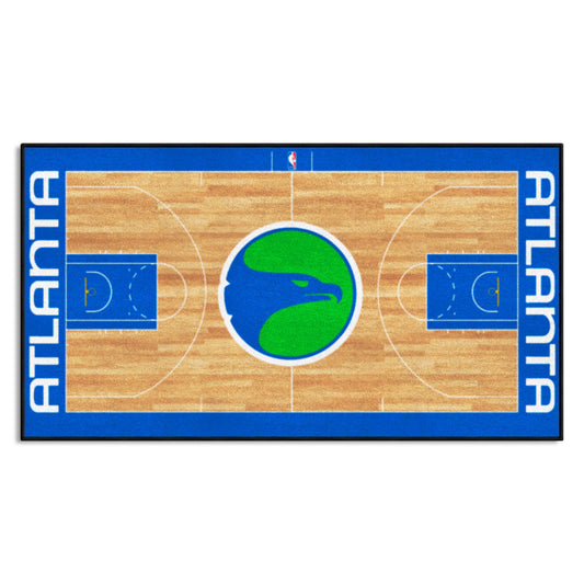 NBA Retro Atlanta Hawks Court Runner Rug - 24in. x 44in. - Atlanta Hawks