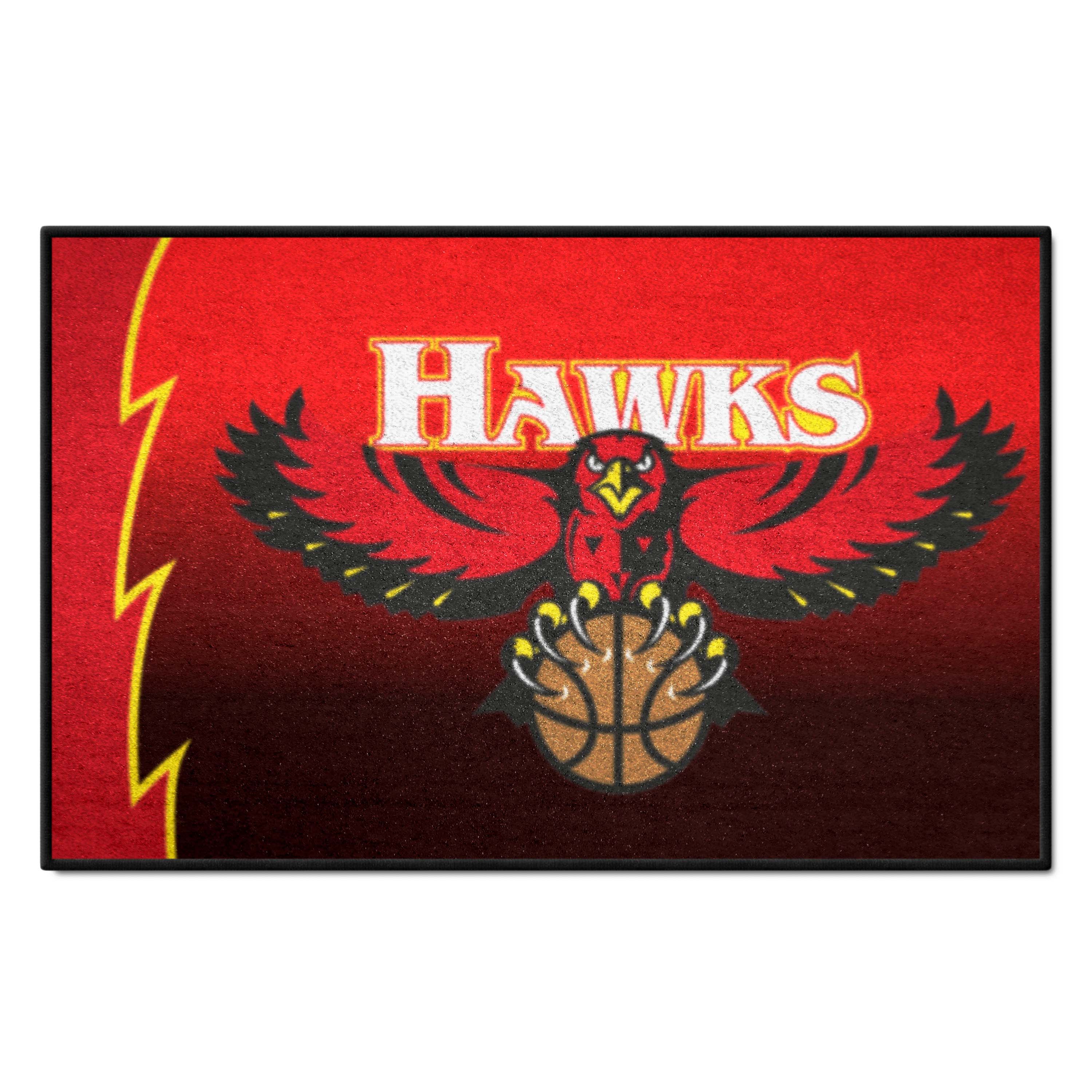 NBA Retro Atlanta Hawks Starter Mat Accent Rug - 19in. x 30in. - Atlanta Hawks