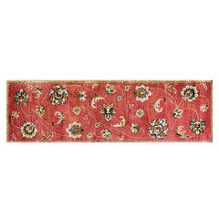 2' X 7' Sienna Floral Vines Wool Runner Rug