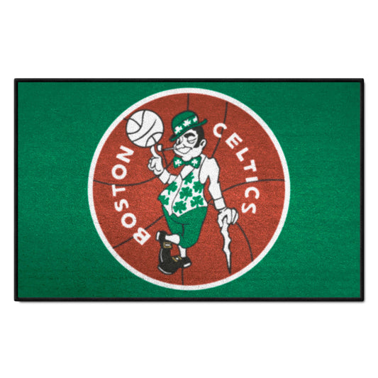 NBA Retro Boston Celtics Starter Mat Accent Rug - 19in. x 30in. - Boston Celtics