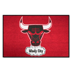 NBA Retro Chicago Bulls Starter Mat Accent Rug - 19in. x 30in. - Chicago Bulls