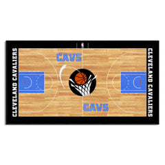 NBA Retro Cleveland Cavaliers Court Runner Rug - 24in. x 44in. - Cleveland Cavaliers