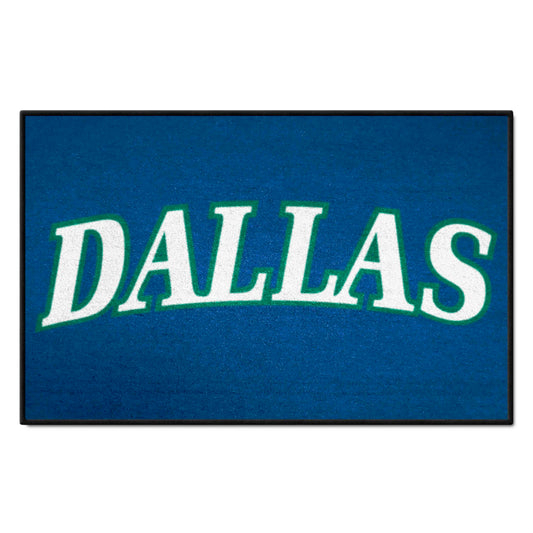 NBA Retro Dallas Mavericks Starter Mat Accent Rug - 19in. x 30in. - Dallas Mavericks