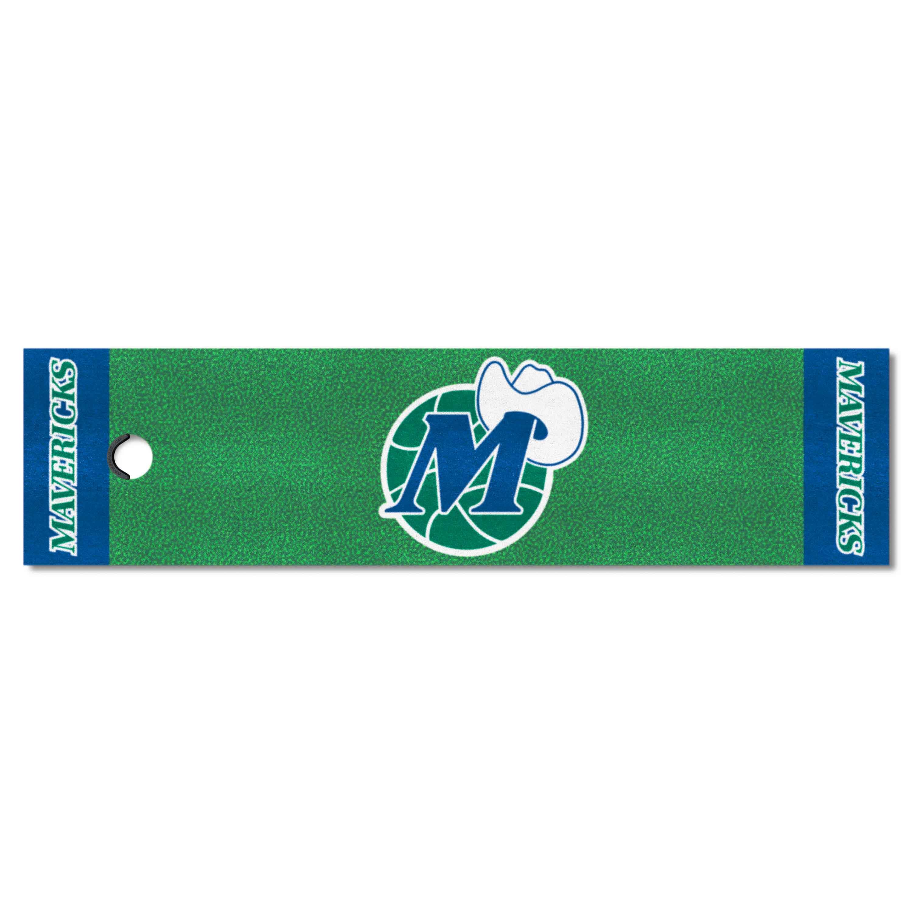 NBA Retro Dallas Mavericks Putting Green Mat - 1.5ft. x 6ft. - Dallas Mavericks