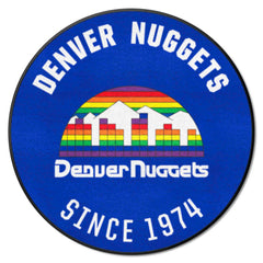 NBA Retro Denver Nuggets Roundel Rug - 27in. Diameter