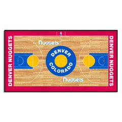 NBA Retro Denver Nuggets Court Runner Rug - 24in. x 44in. - Denver Nuggets