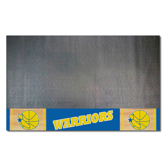 NBA Retro Golden State Warriors Vinyl Grill Mat - 26in. x 42in.