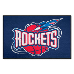 NBA Retro Houston Rockets Starter Mat Accent Rug - 19in. x 30in.