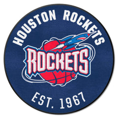 NBA Retro Houston Rockets Roundel Rug - 27in. Diameter