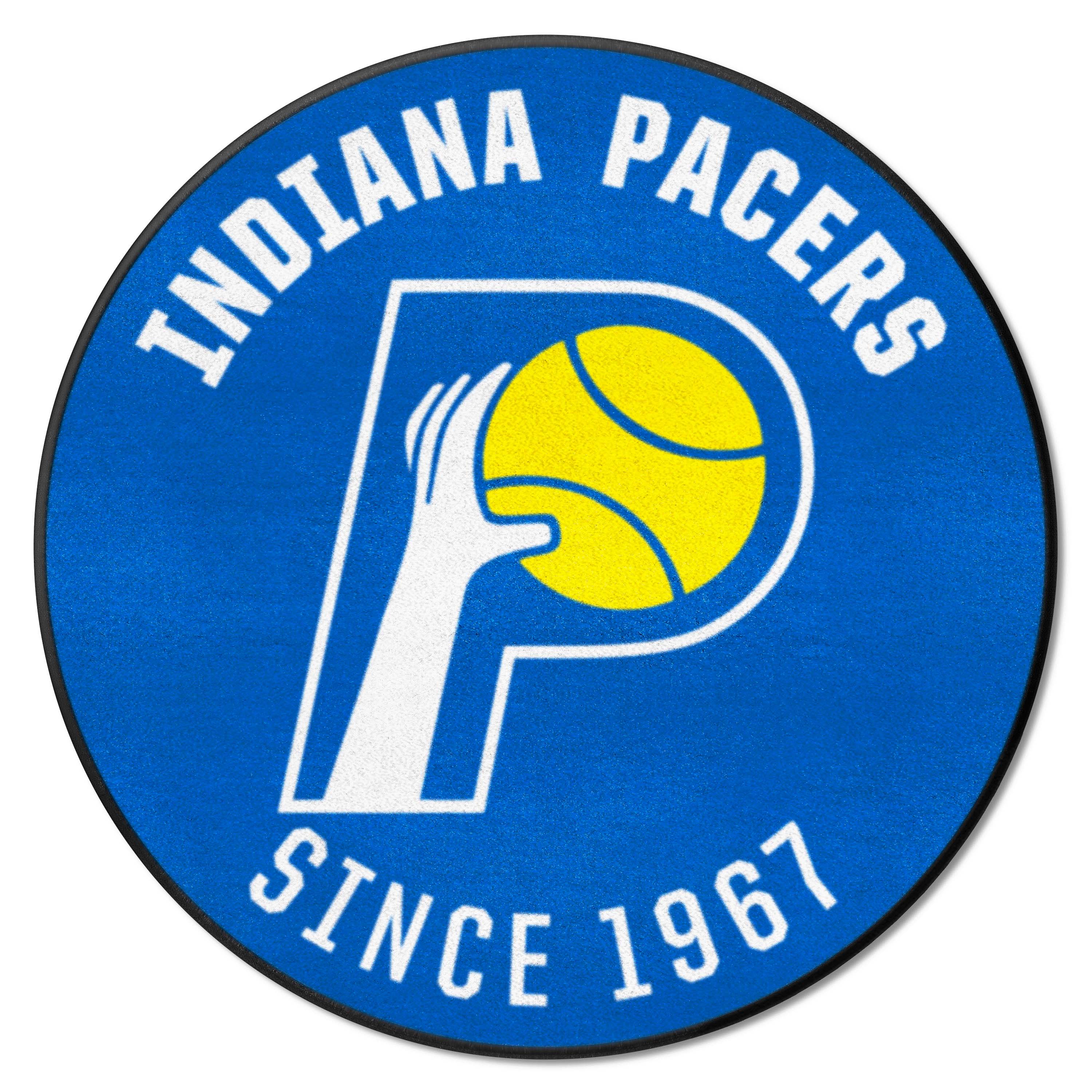 NBA Retro Indiana Pacers Roundel Rug - 27in. Diameter