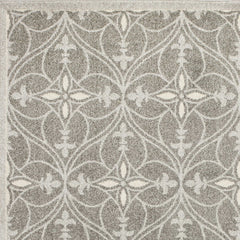 2' X 4' Gray Moroccan Indoor Outdoor Area Rug