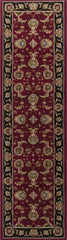 1' X 2' Red Or Black Medieval Inspired Area Rug