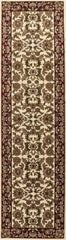 1' X 2' Ivory Or Red Renaissance Inspired Area Rug