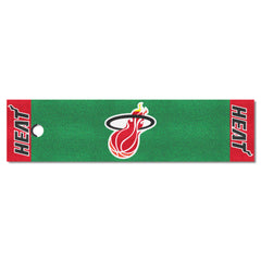 NBA Retro Miami Heat Putting Green Mat - 1.5ft. x 6ft.