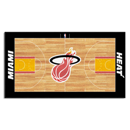 NBA Retro Miami Heat Court Runner Rug - 24in. x 44in.