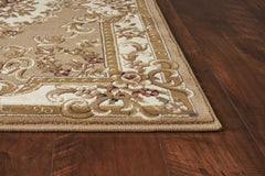 1' X 2' Polypropylene Beige Or Ivory Area Rug