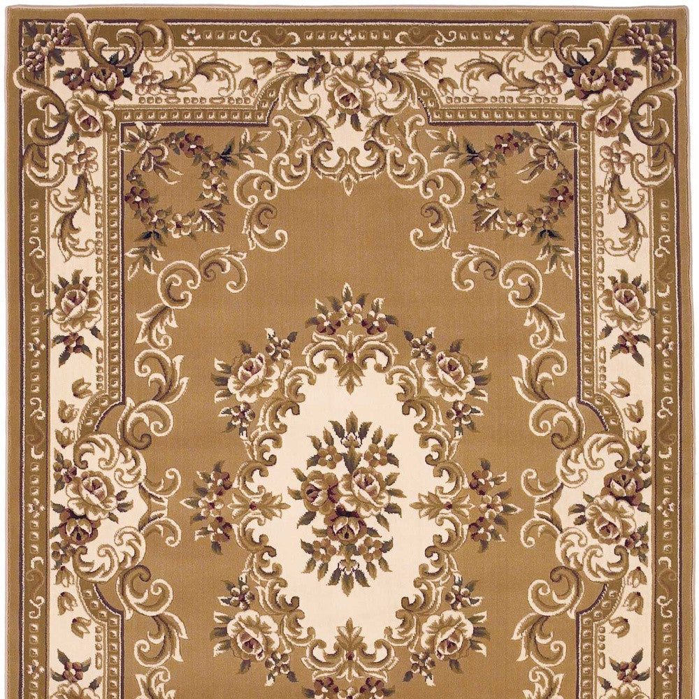 1' X 2' Polypropylene Beige Or Ivory Area Rug