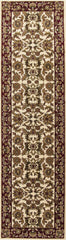 2' X 3' Polypropylene Ivory Or Red Accent Rug - Homeroots