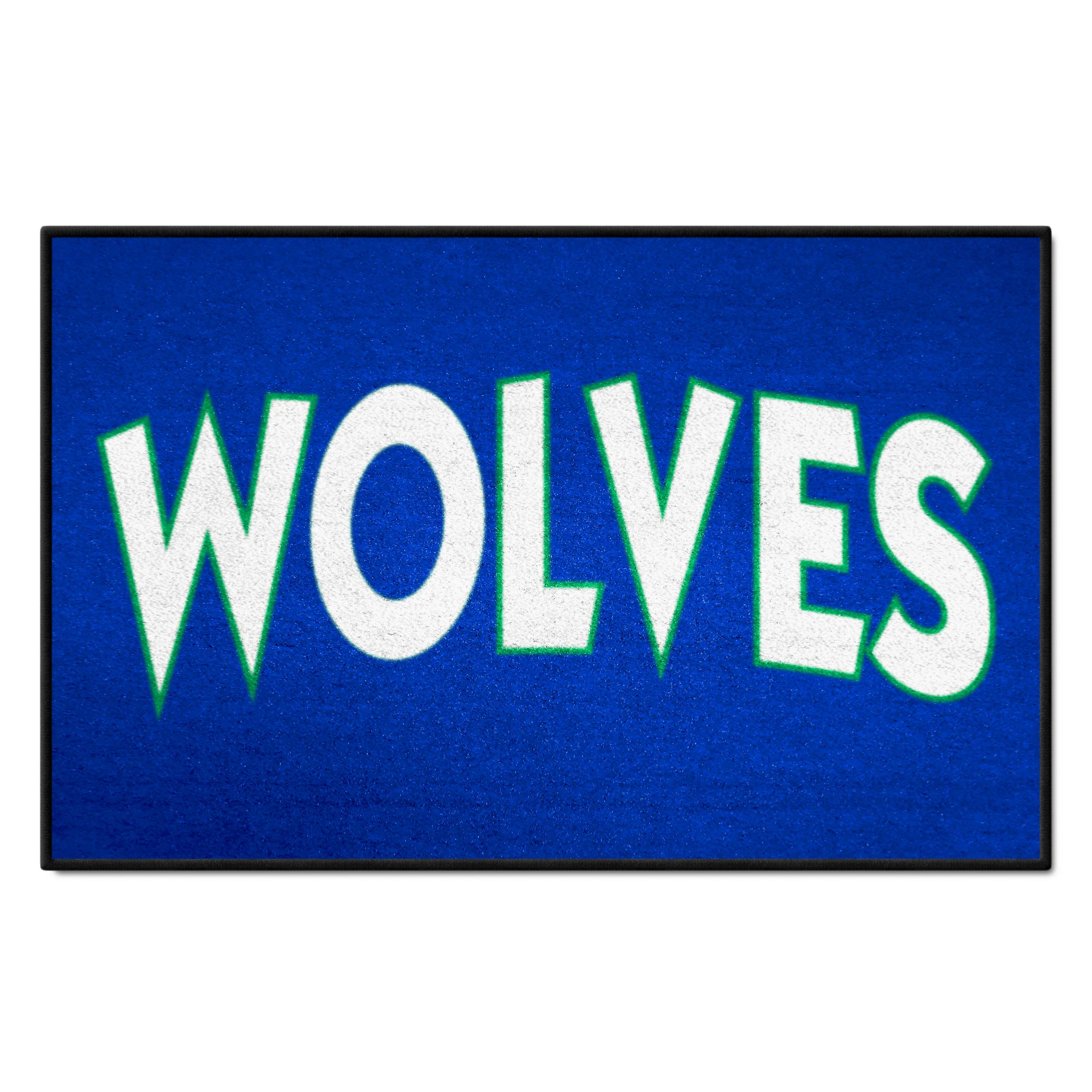 NBA Retro Minnesota Timberwolves Starter Mat Accent Rug - 19in. x 30in.