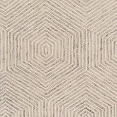 2' X 4' Ivory Wool Hand Tufted Area Rug