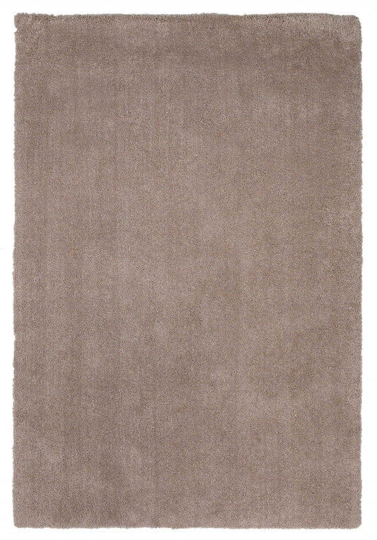 2' X 4' Beige Indoor Shag Rug