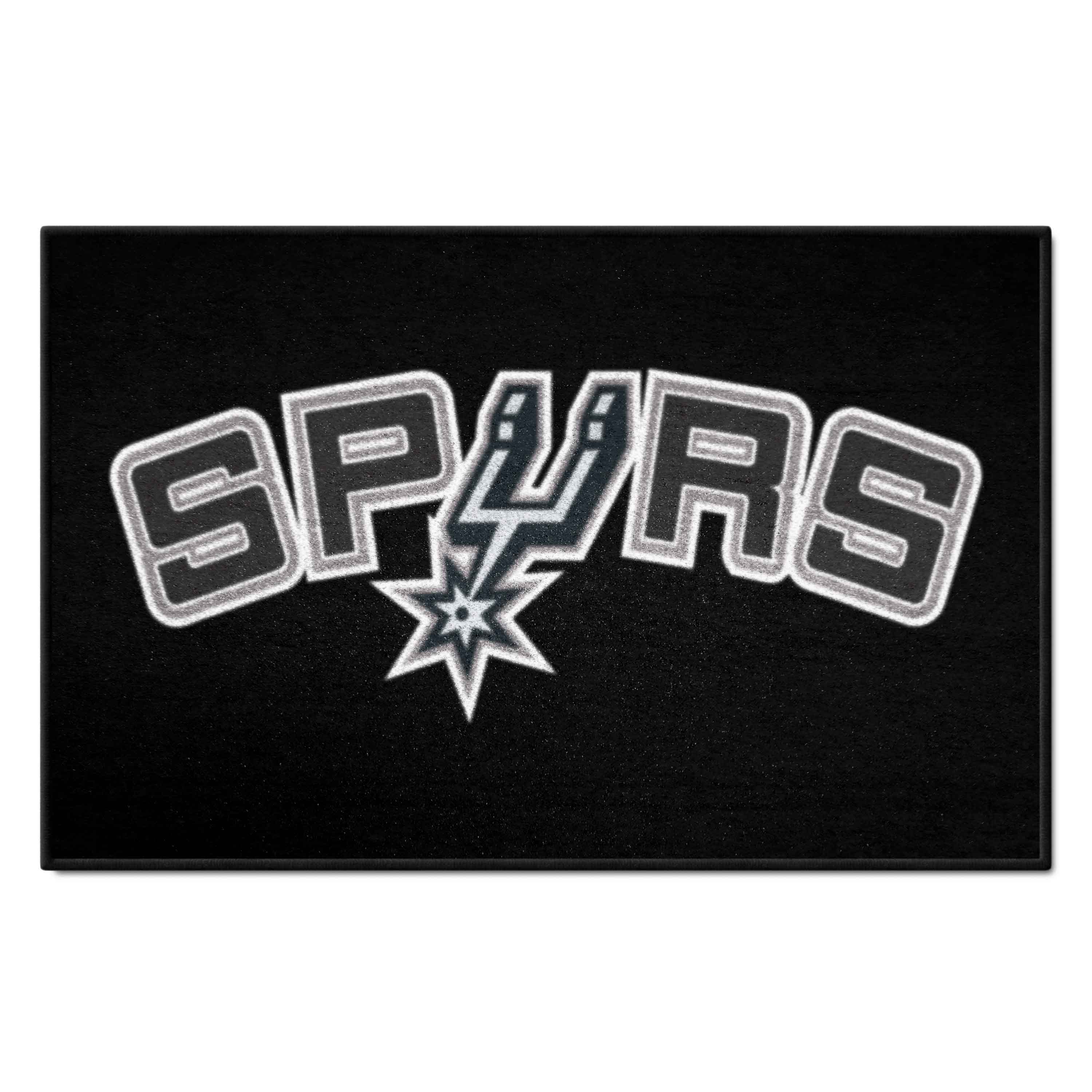 NBA Retro San Antonio Spurs Starter Mat Accent Rug - 19in. x 30in.