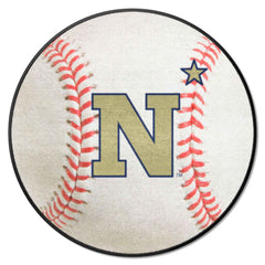 Naval Academy Baseball Rug - 27in. Diameter